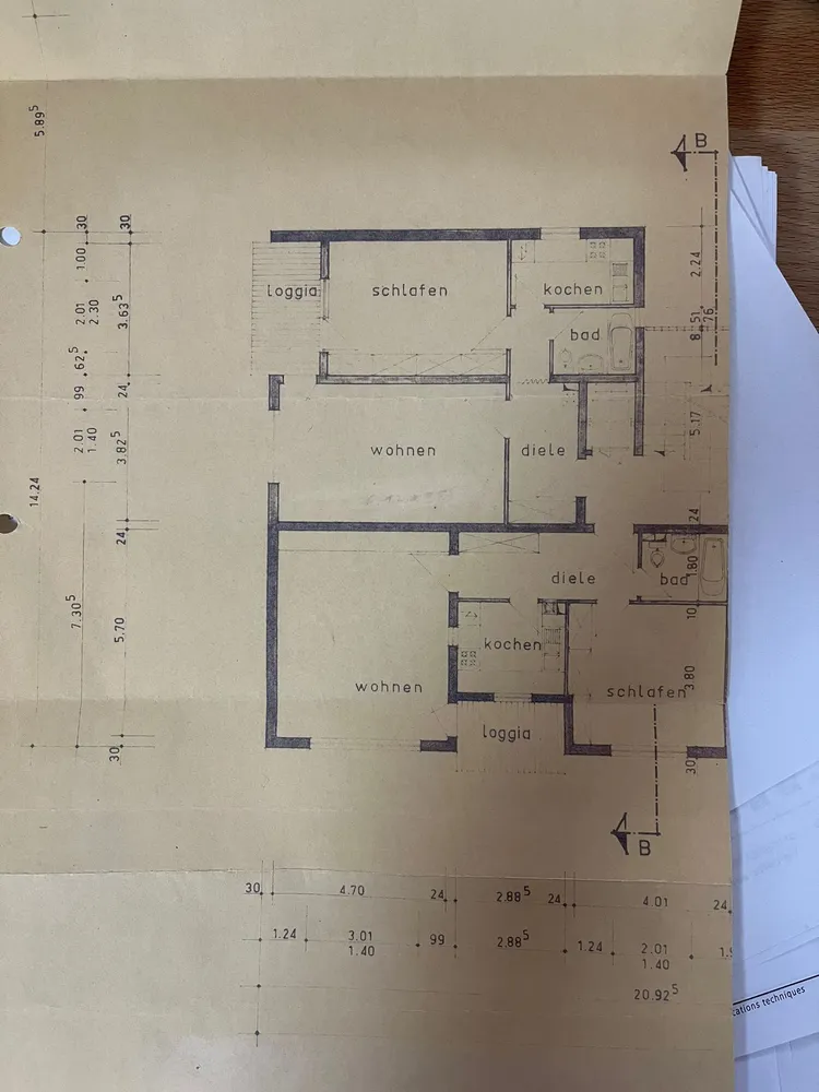 2 Zimmer Wohnung mit 56 m² in Frankfurt am Main – Bild 1