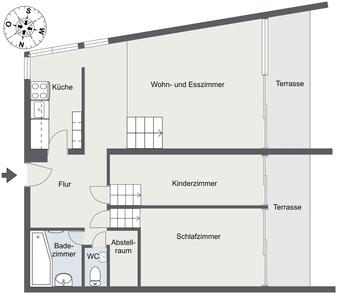 4 room apartment with 111 m² in Regensburg – Photo 4