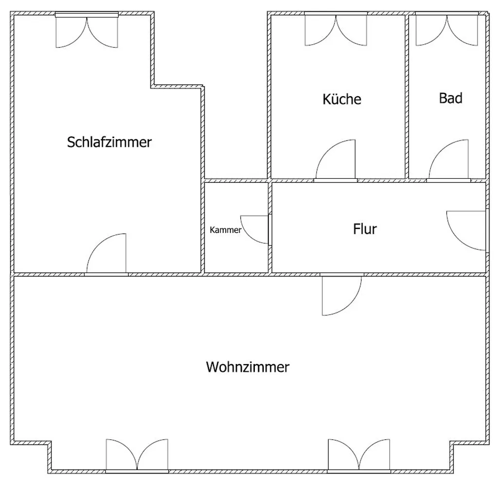 2 room apartment with 56 m² in Düsseldorf – Photo 11