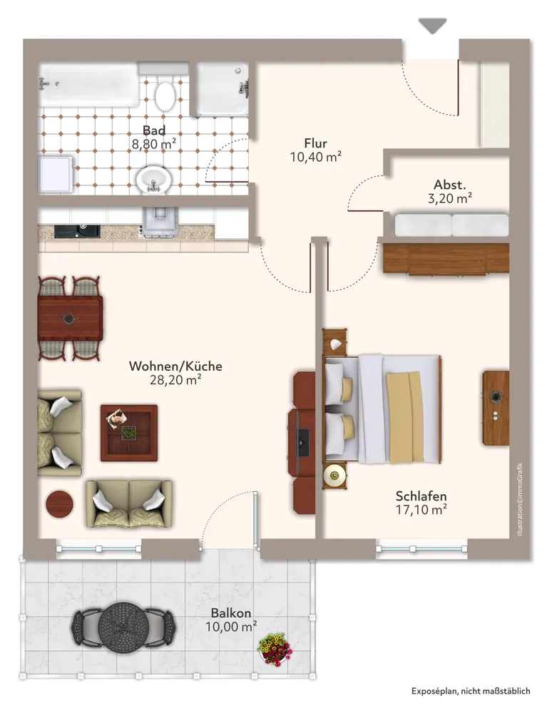 2 Zimmer Wohnung mit 78 m² in Magdeburg – Bild 9