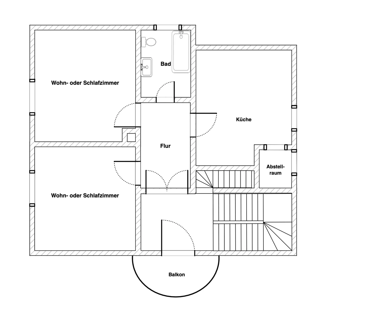 2 Zimmer Wohnung mit 68 m² in Bielefeld – Bild 7