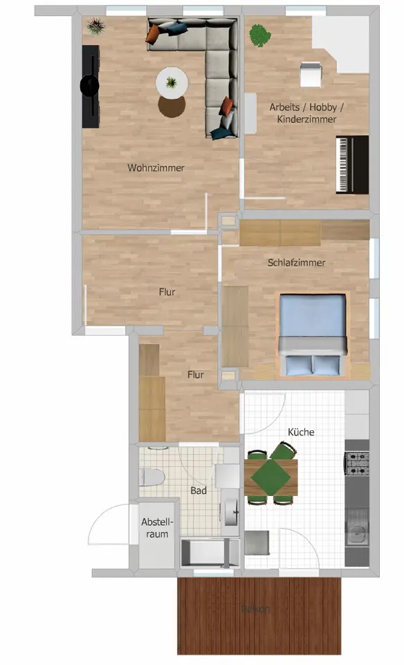 4 Zimmer Wohnung mit 100 m² in Braunschweig – Bild 10