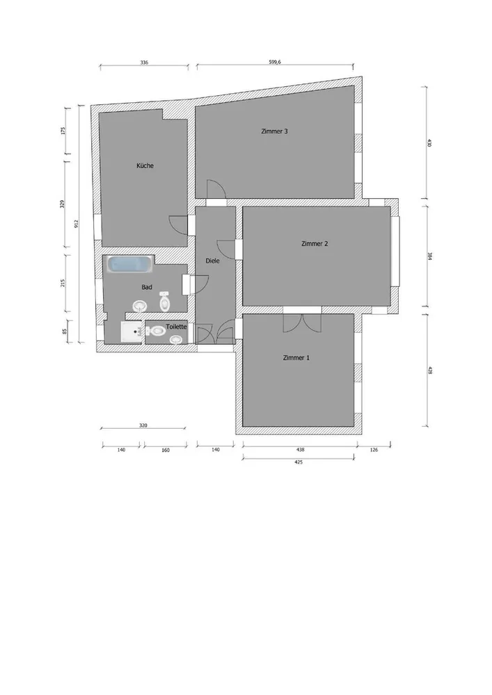 3 Zimmer Wohnung mit 96 m² in Halle (Saale) – Bild 12