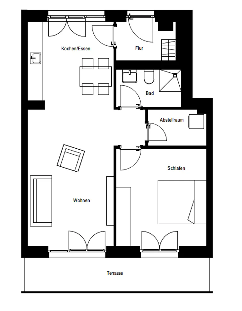 2 Zimmer Wohnung mit 68 m² in Freiburg im Breisgau – Bild 6