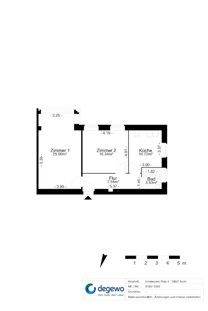 2 room apartment with 66 m² in Berlin – Photo 9
