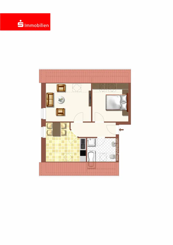 2 Zimmer Wohnung mit 45 m² in Schmalkalden – Bild 6
