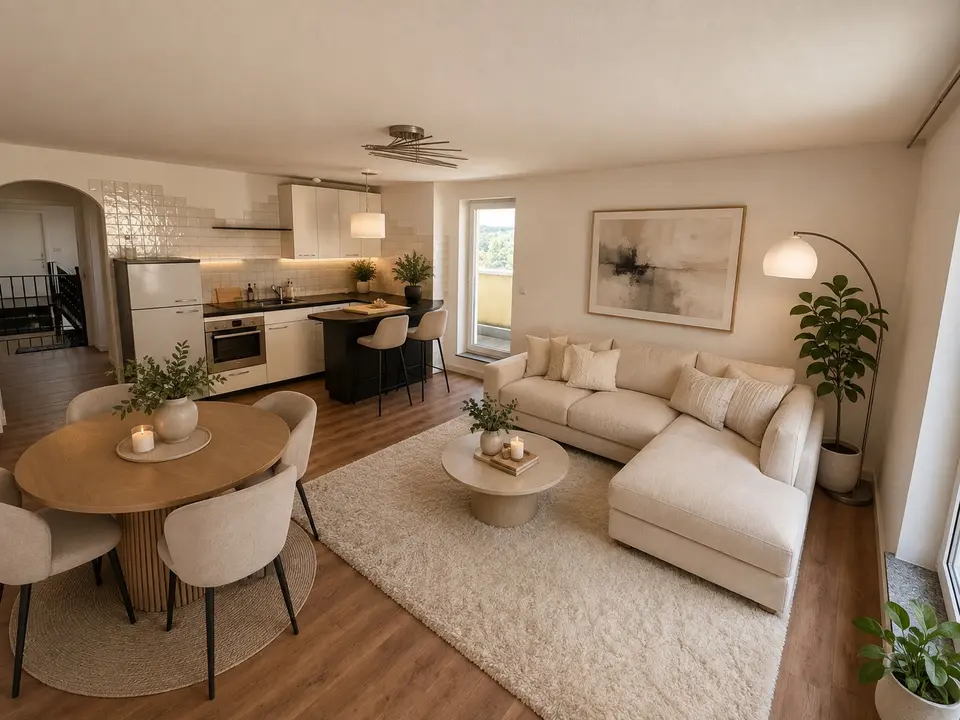 2 Zimmer Wohnung mit 45 m² in Saarbrücken – Bild 1