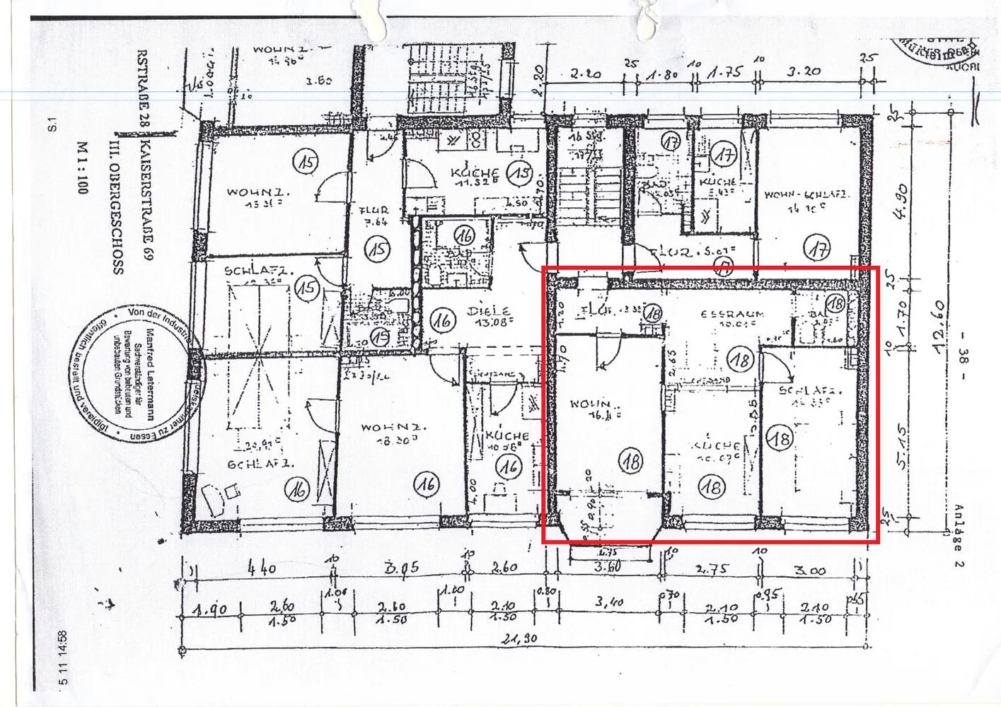 2 Zimmer Wohnung mit 68 m² in Mülheim an der Ruhr – Bild 2