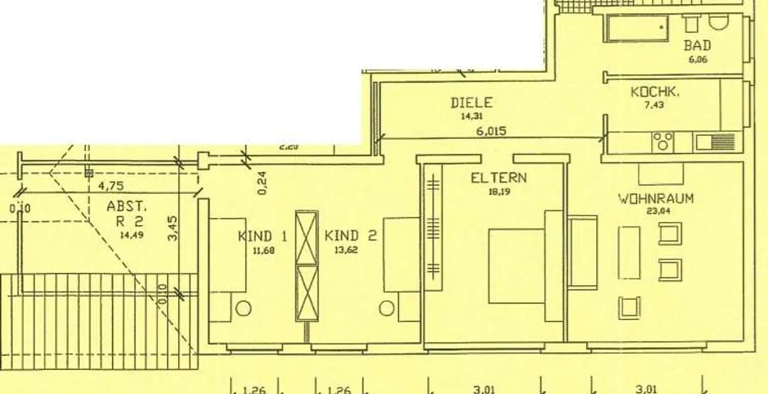 4 Zimmer Wohnung mit 95 m² in Solingen – Bild 4