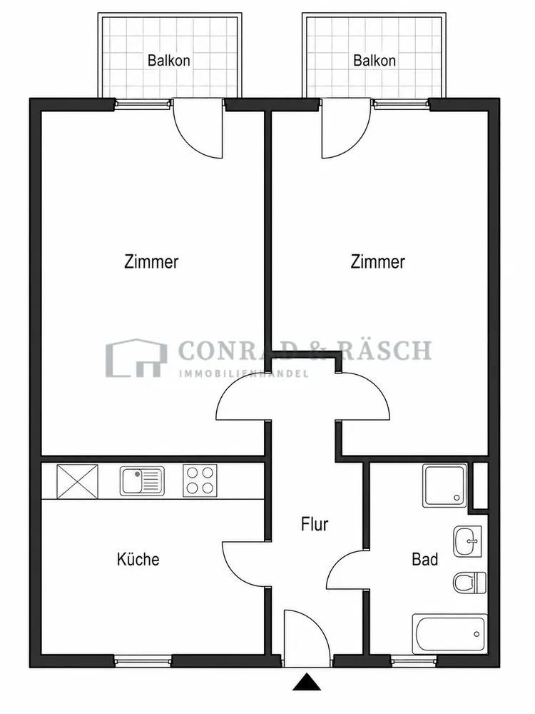 2 Zimmer Wohnung mit 72 m² in Rostock – Bild 11