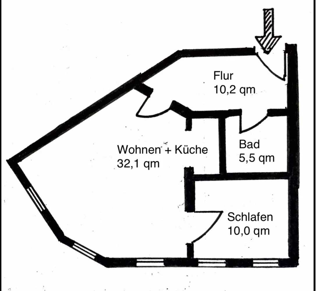 2 Zimmer Wohnung mit 58 m² in Leipzig – Bild 8