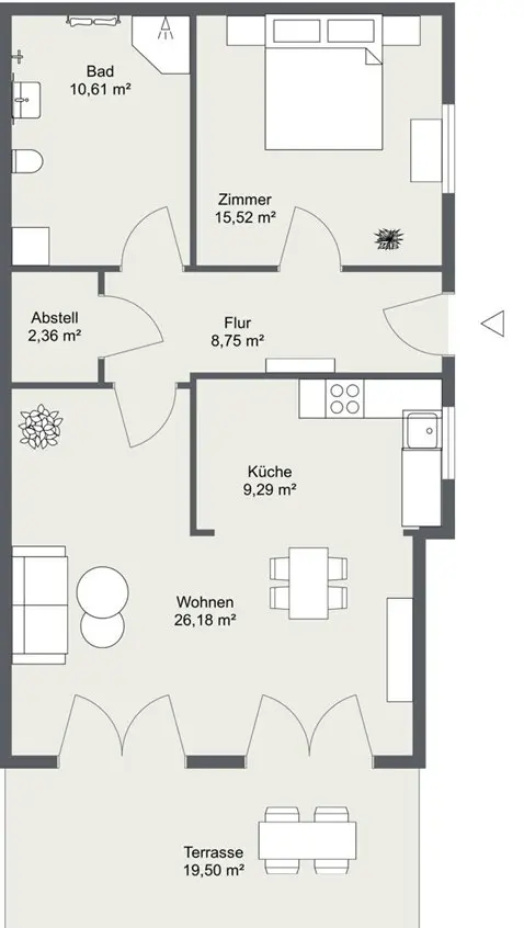 4 Zimmer Wohnung mit 110 m² in Winsen (Luhe) – Bild 5
