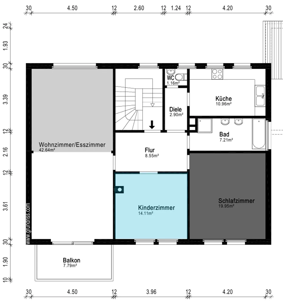 4 Zimmer Wohnung mit 130 m² in Stuttgart – Bild 5