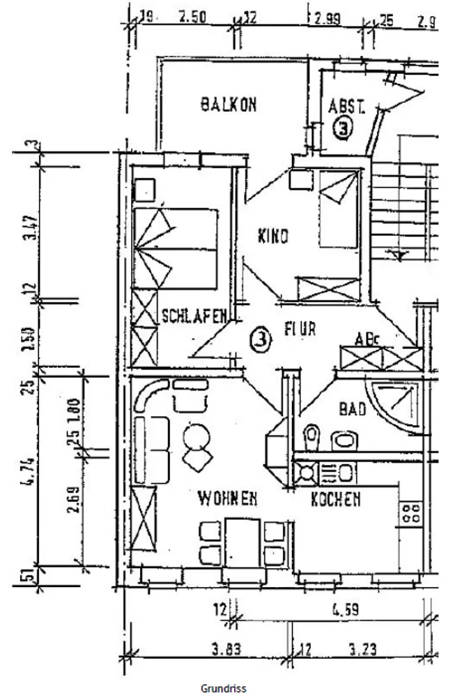 3 Zimmer Wohnung mit 67 m² in Chemnitz – Bild 9