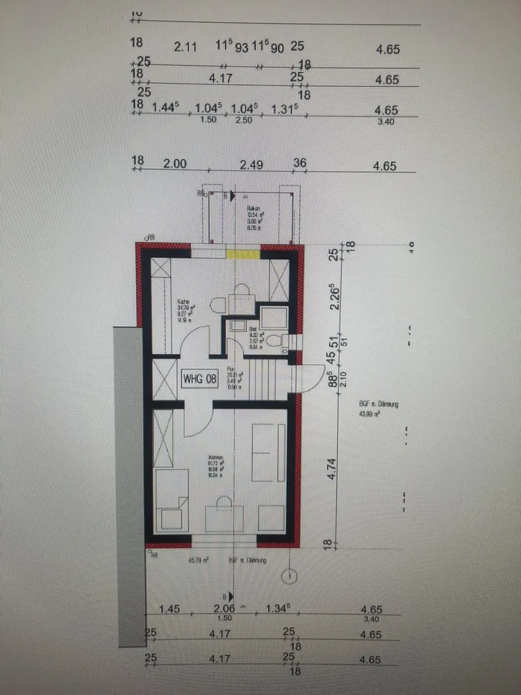 1 Zimmer Wohnung mit 34 m² in Frankfurt am Main – Bild 9