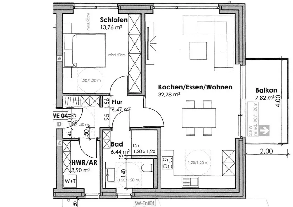2 Zimmer Wohnung mit 66 m² in Bocholt – Bild 7