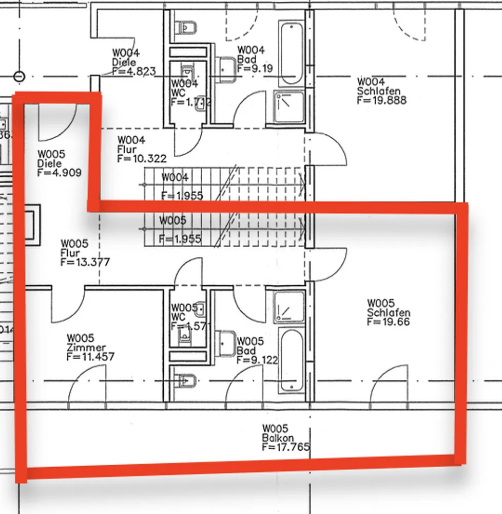 3 Zimmer Wohnung mit 130 m² in Krefeld – Bild 2