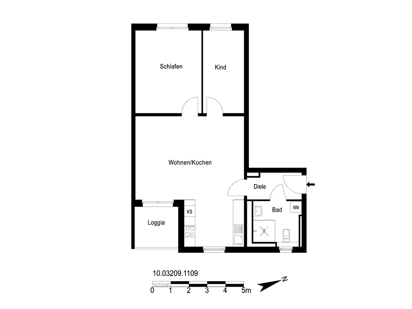 3 room apartment with 74 m² in Berlin – Photo 10