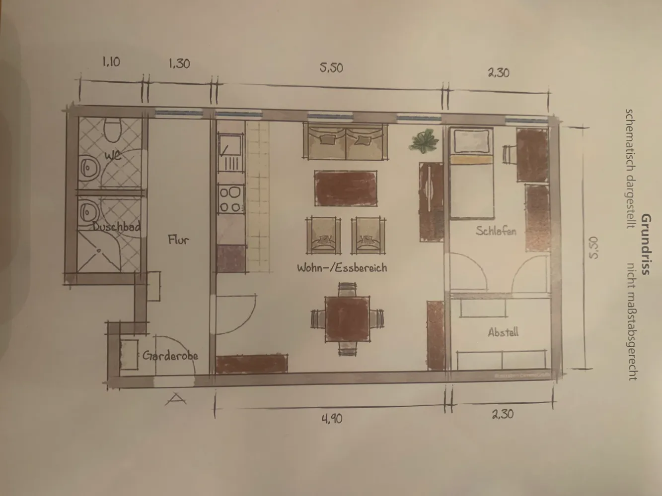 2 Zimmer Wohnung mit 55 m² in Hamburg – Bild 9