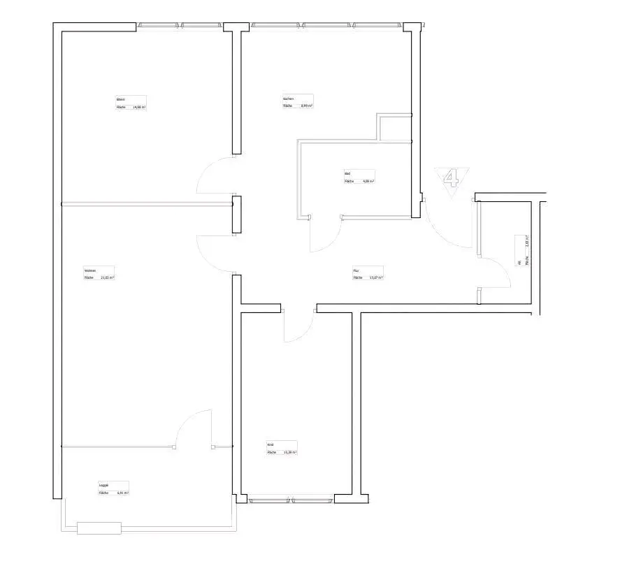 3 Zimmer Wohnung mit 90 m² in Dortmund – Bild 6