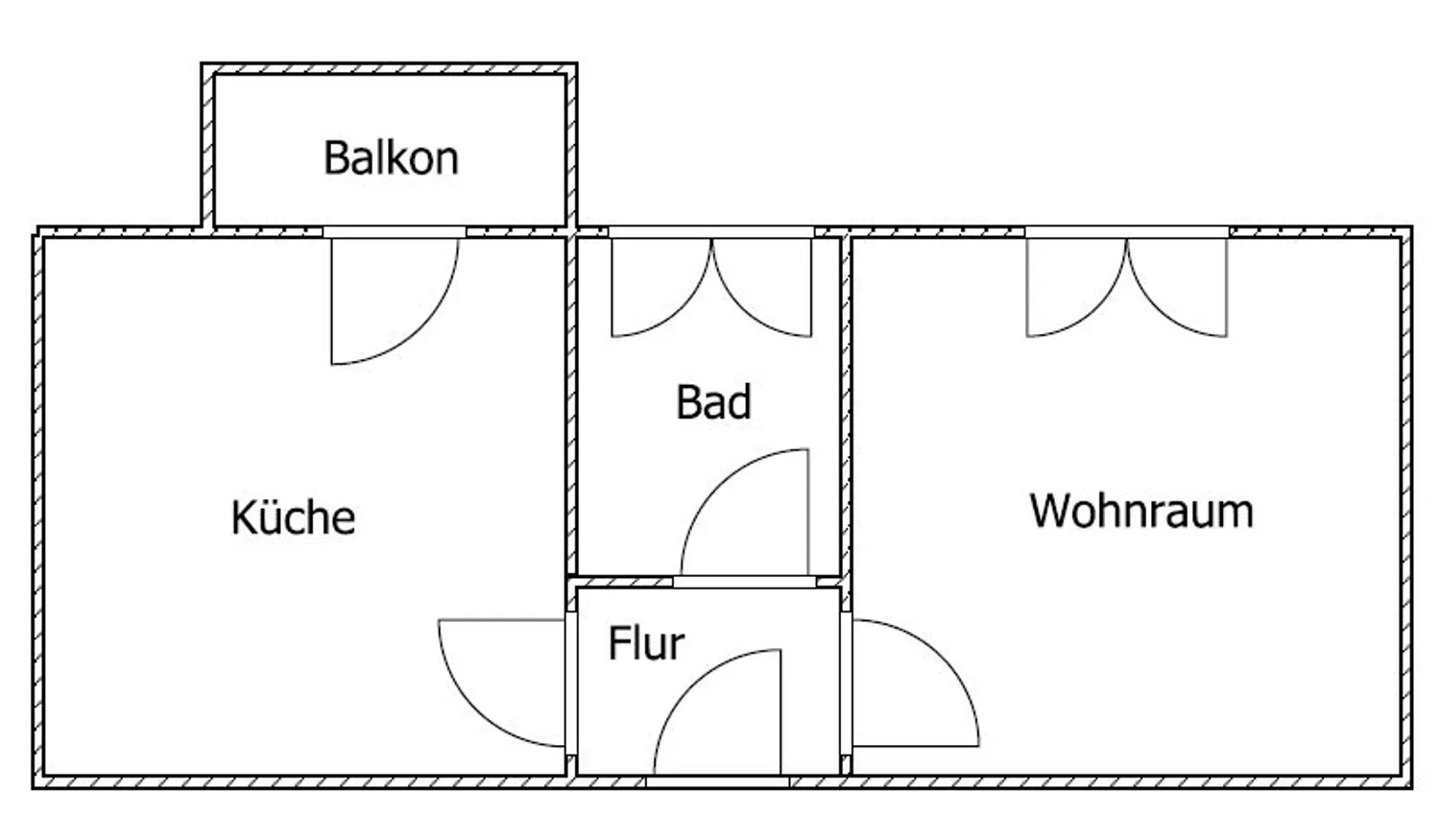 2 Zimmer Wohnung mit 39 m² in Düsseldorf – Bild 2