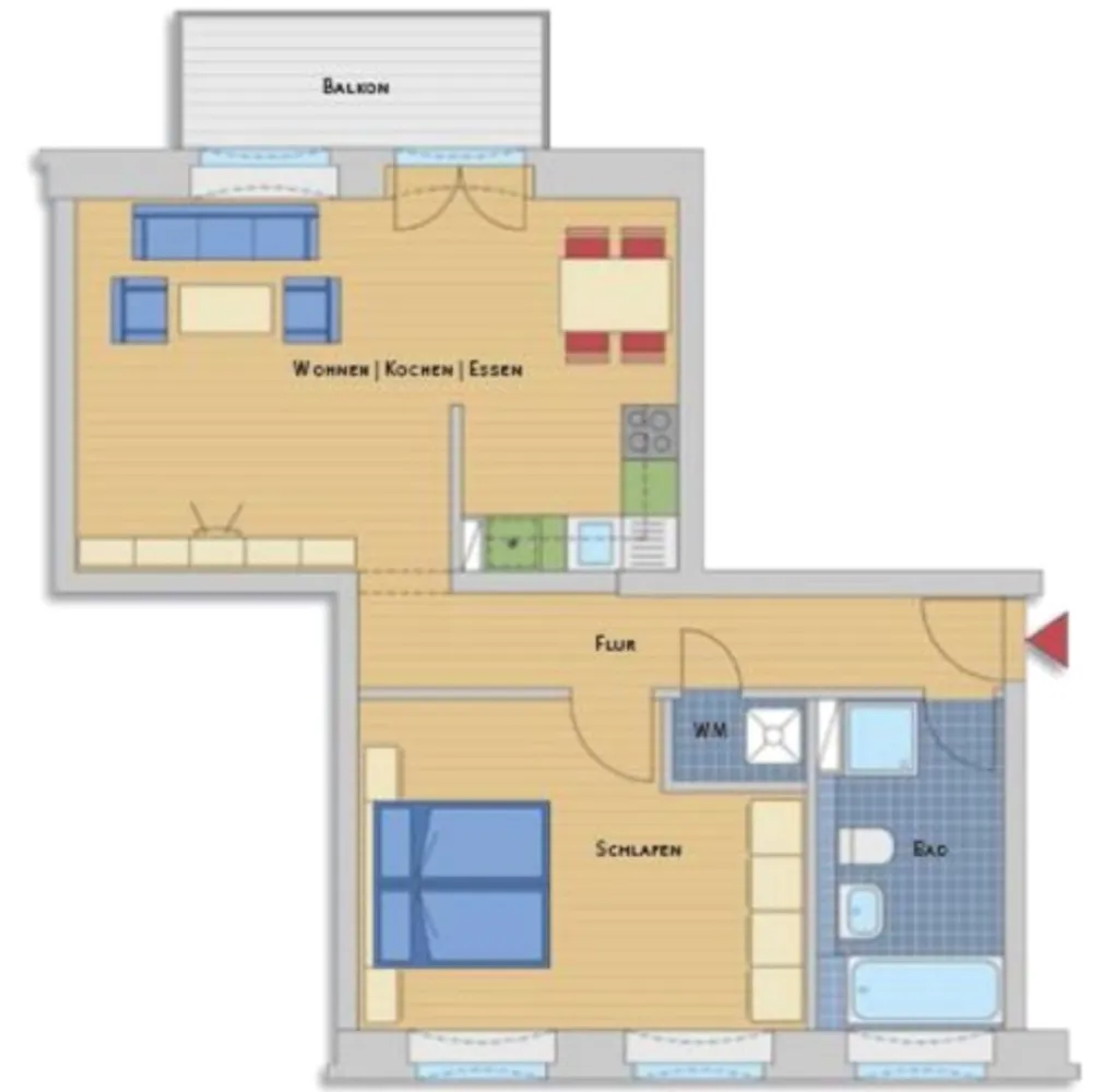 2 Zimmer Wohnung mit 62 m² in Dresden – Bild 9