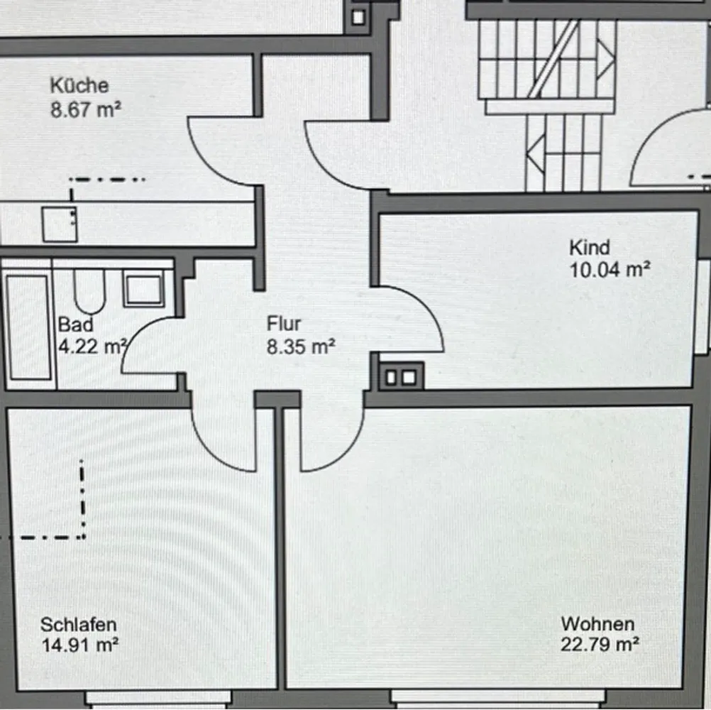 3 Zimmer Wohnung mit 70 m² in Mannheim – Bild 6