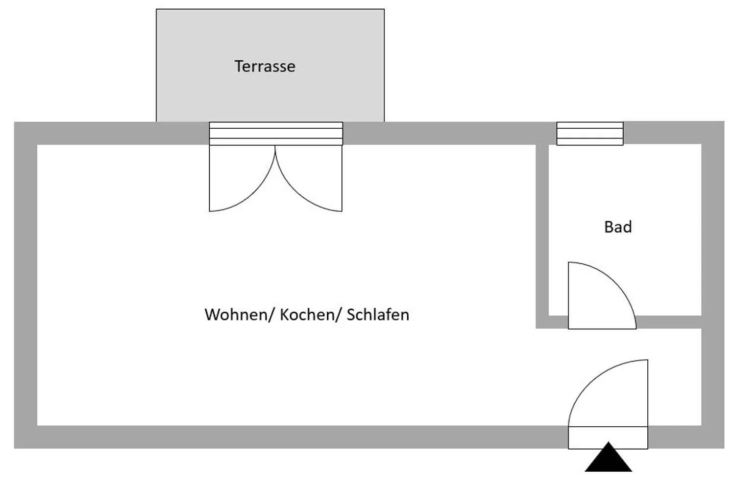 2 room apartment with 32 m² in Aalen – Photo 11