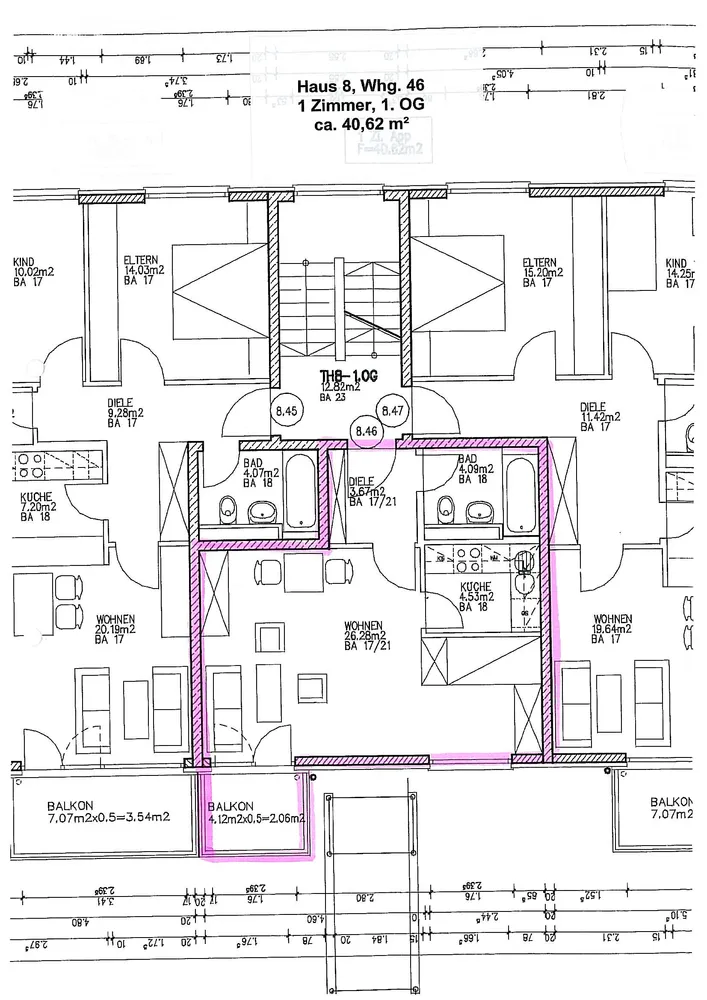 1 Zimmer Wohnung mit 41 m² in München – Bild 6