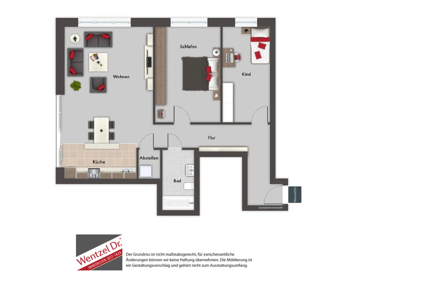 3 Zimmer Wohnung mit 89 m² in Stade – Bild 12