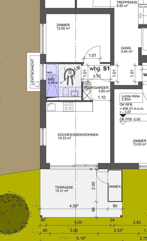 2 Zimmer Wohnung mit 45 m² in Konstanz – Bild 1