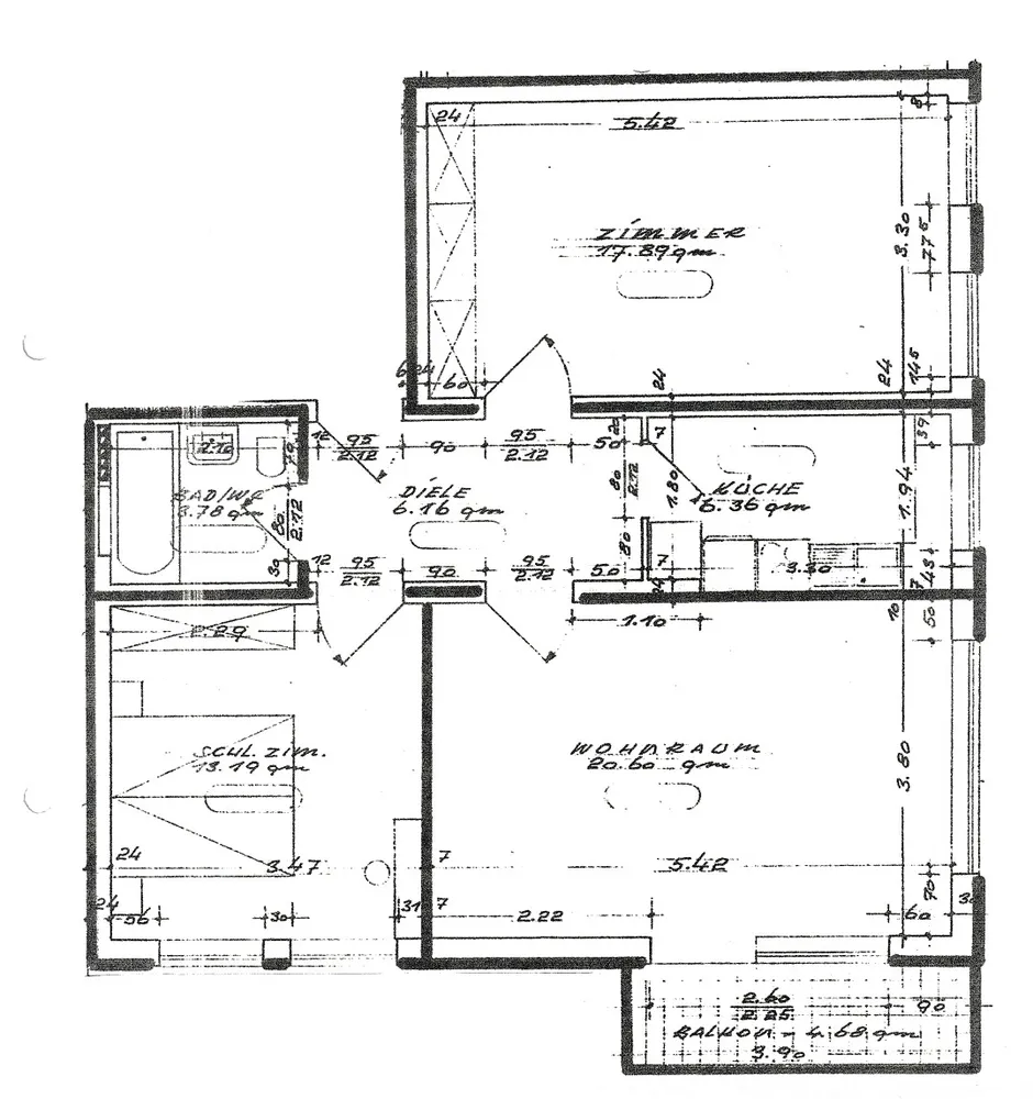 3 Zimmer Wohnung mit 70 m² in München – Bild 11