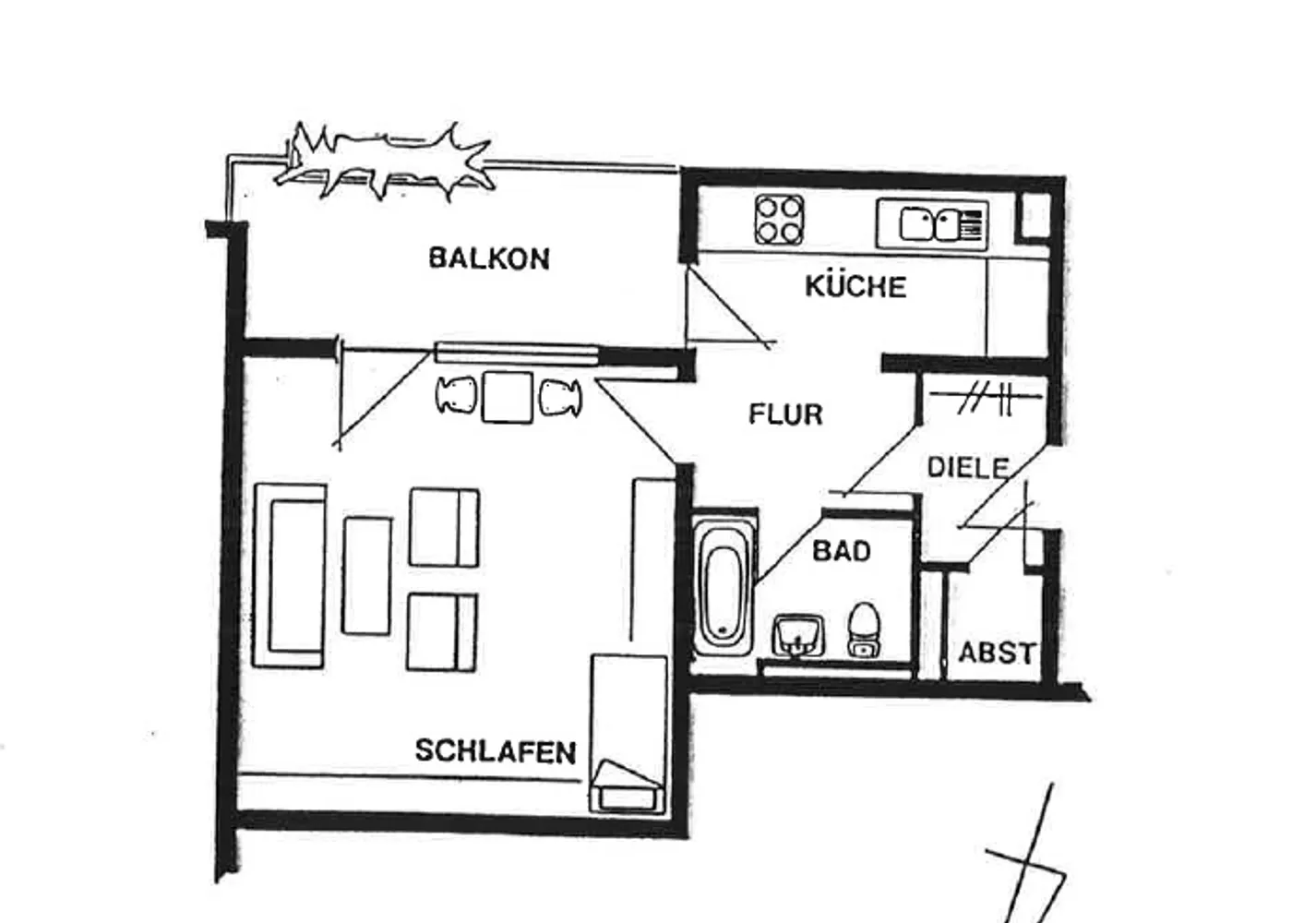 1 room apartment with 52 m² in Weil am Rhein – Photo 5