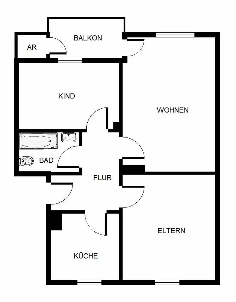 3 Zimmer Wohnung mit 67 m² in Castrop-Rauxel – Bild 8