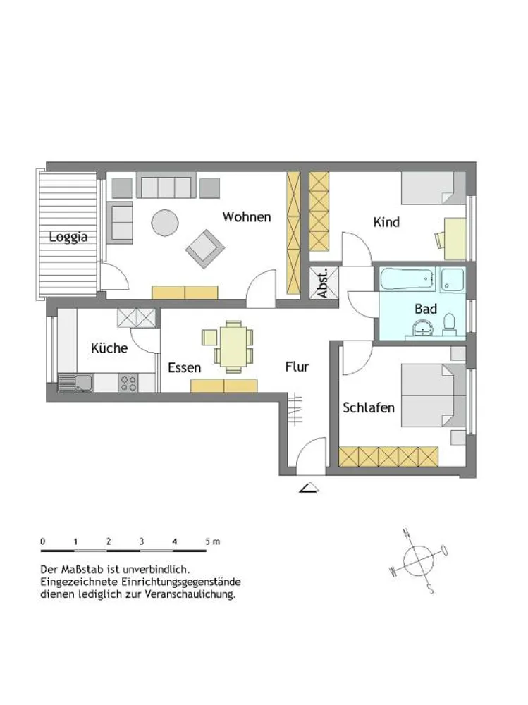 3 Zimmer Wohnung mit 85 m² in Mülheim an der Ruhr – Bild 7