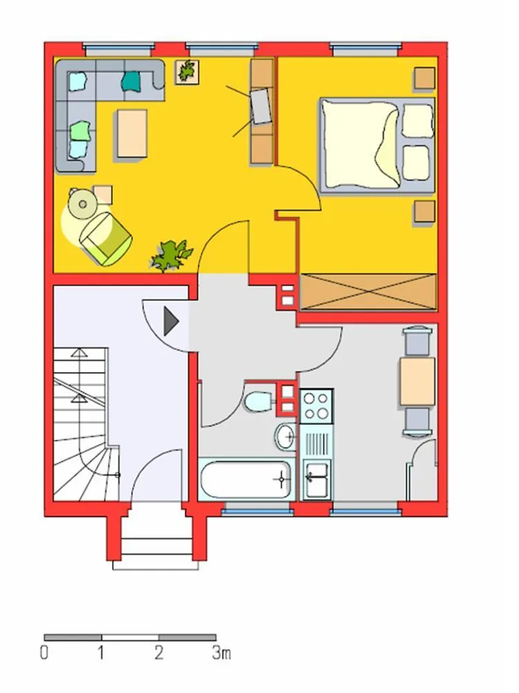 2 Zimmer Wohnung mit 38 m² in Lübeck – Bild 6