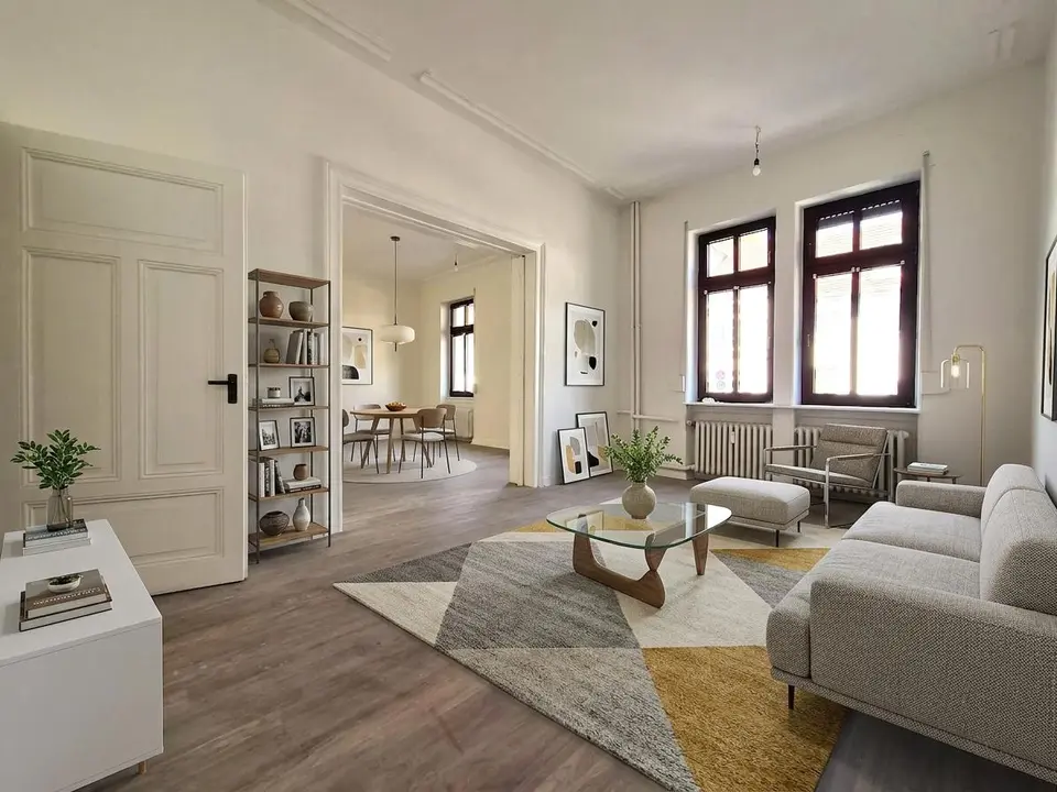 4 Zimmer Wohnung mit 125 m² in Saarbrücken – Bild 1
