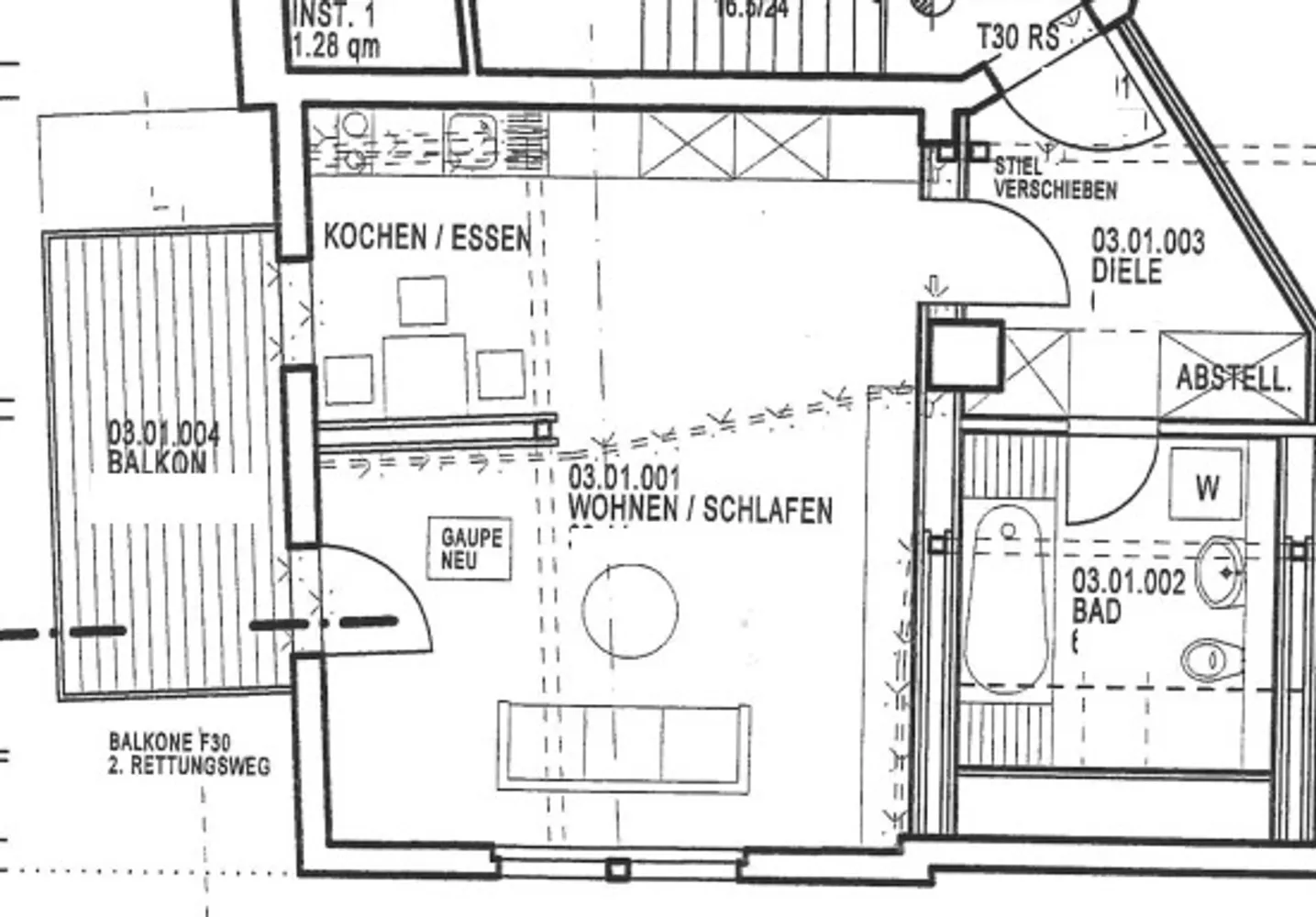 1 Zimmer Wohnung mit 50 m² in Leipzig – Bild 2