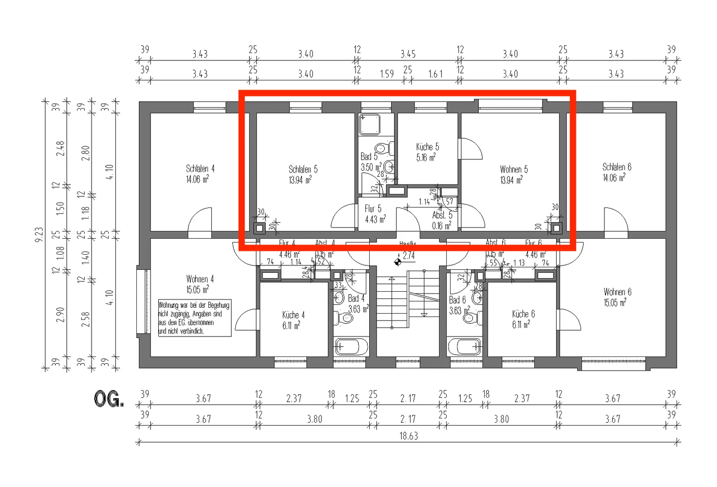 2 Zimmer Wohnung mit 41 m² in Duisburg – Bild 7