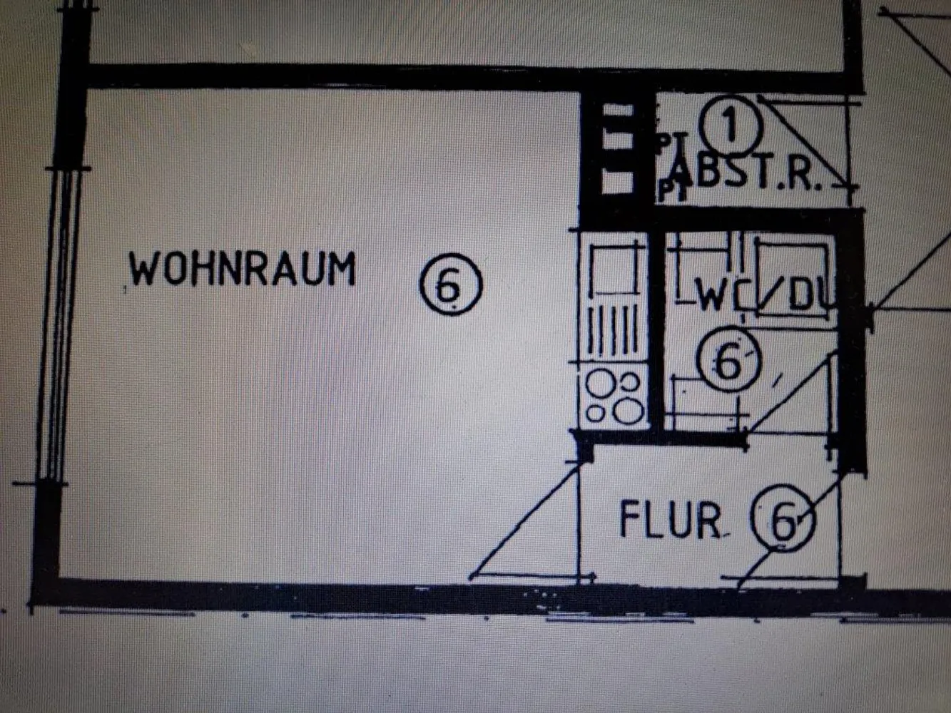 1 Zimmer Wohnung mit 27 m² in Stuttgart – Bild 6