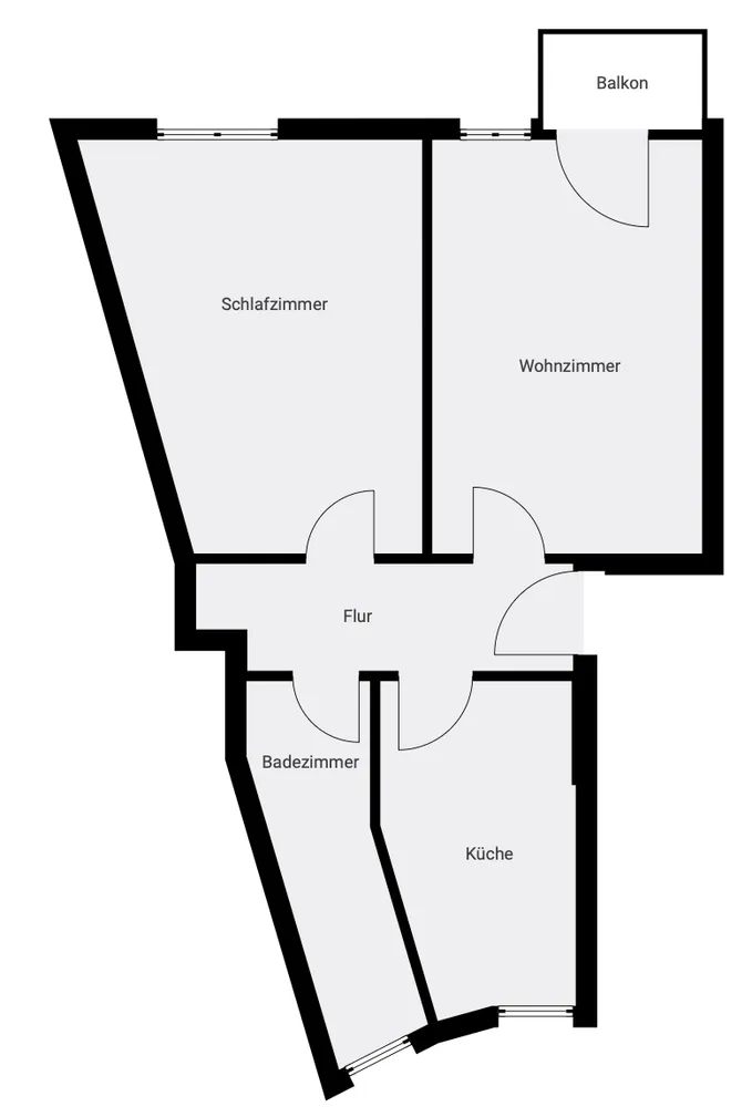 2 room apartment with 55 m² in Berlin – Photo 4