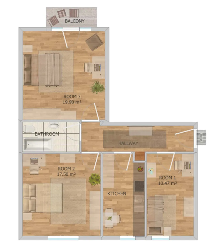 WG-Zimmer in München – Bild 1