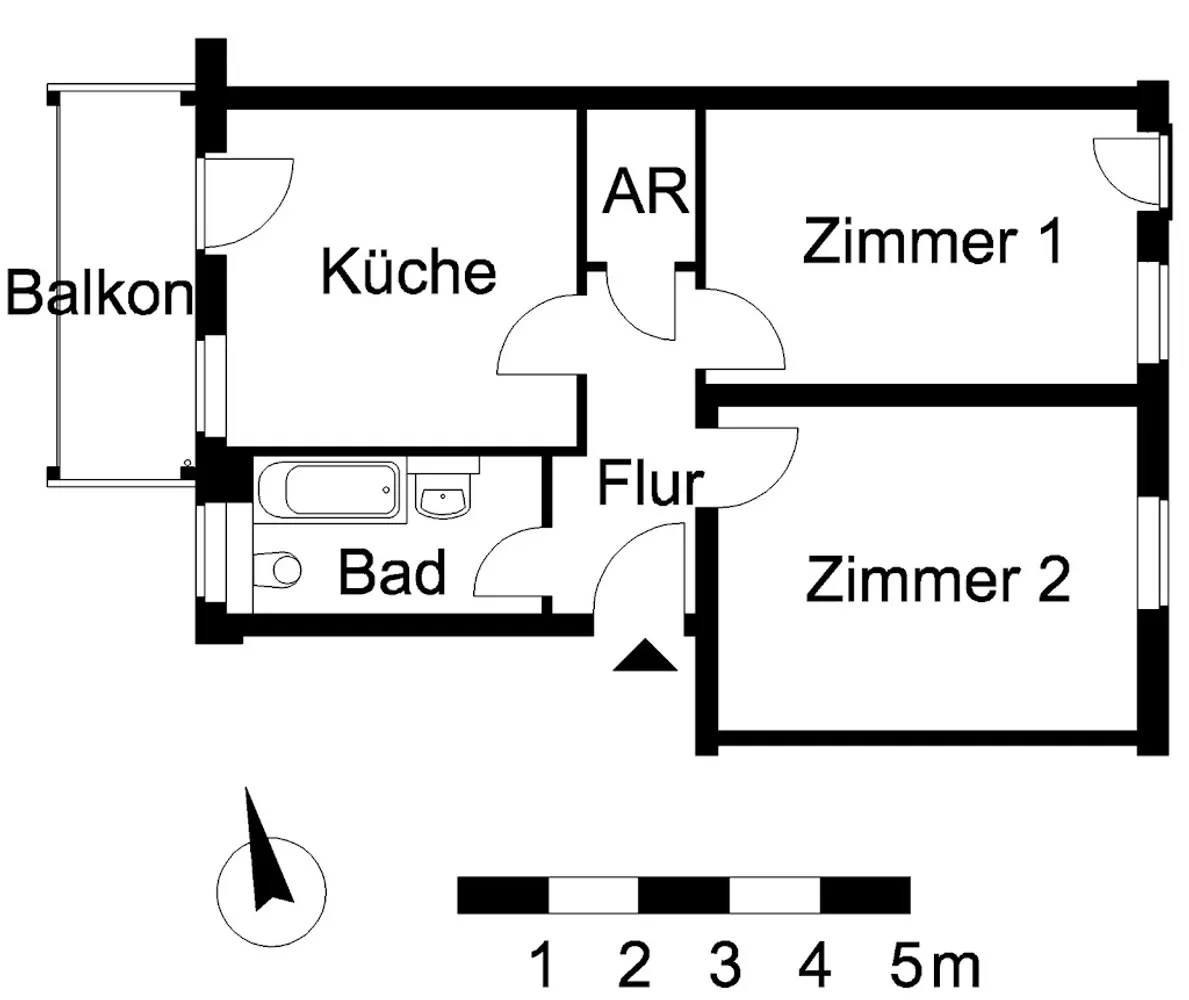 2 Zimmer Wohnung mit 59 m² in Berlin – Bild 10