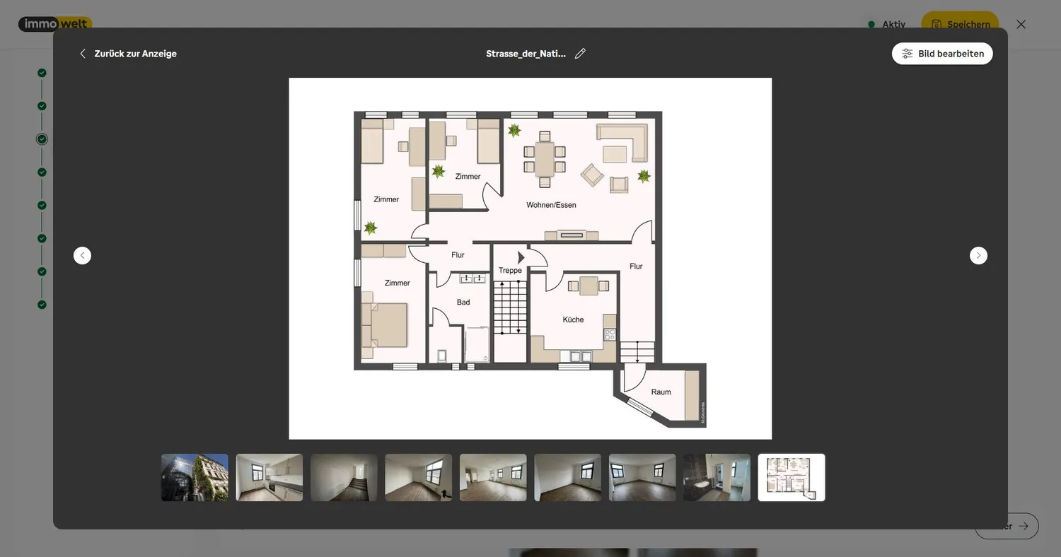5 Zimmer Wohnung mit 110 m² in Chemnitz – Bild 9