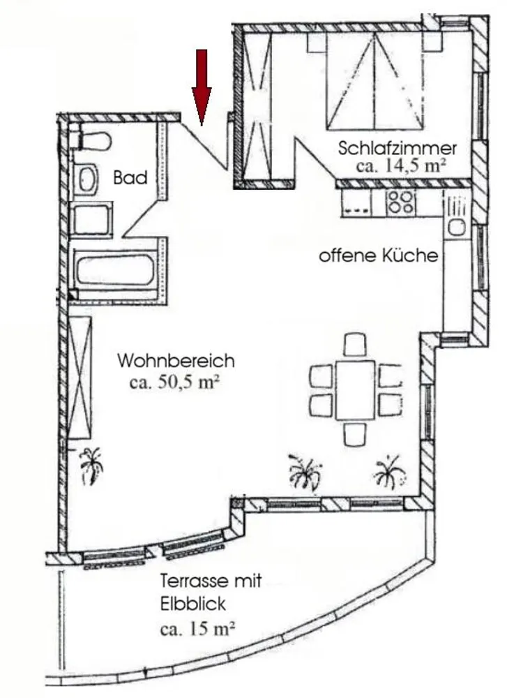 2 Zimmer Wohnung mit 80 m² in Pirna – Bild 10