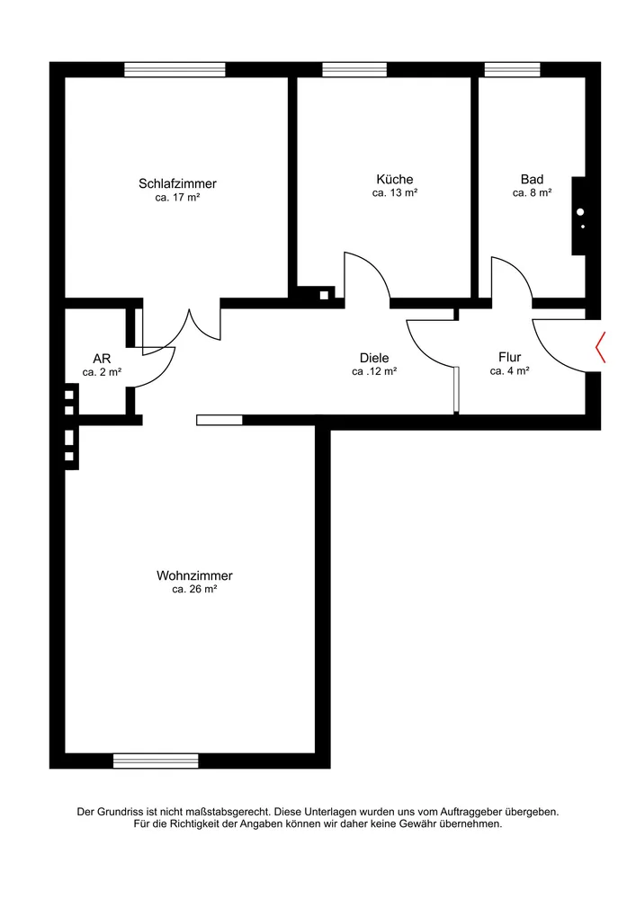 2 Zimmer Wohnung mit 82 m² in Hannover – Bild 8