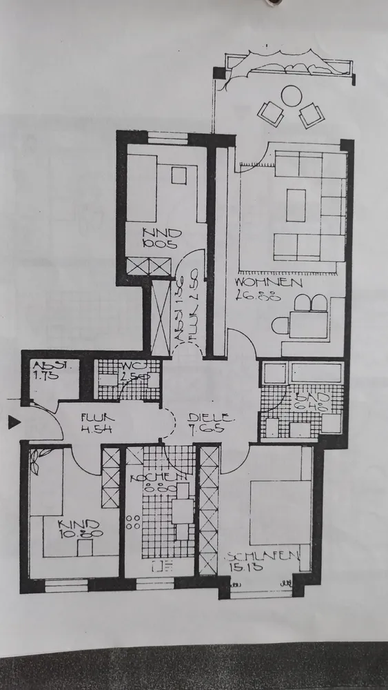 4 Zimmer Wohnung mit 100 m² in Augsburg – Bild 9