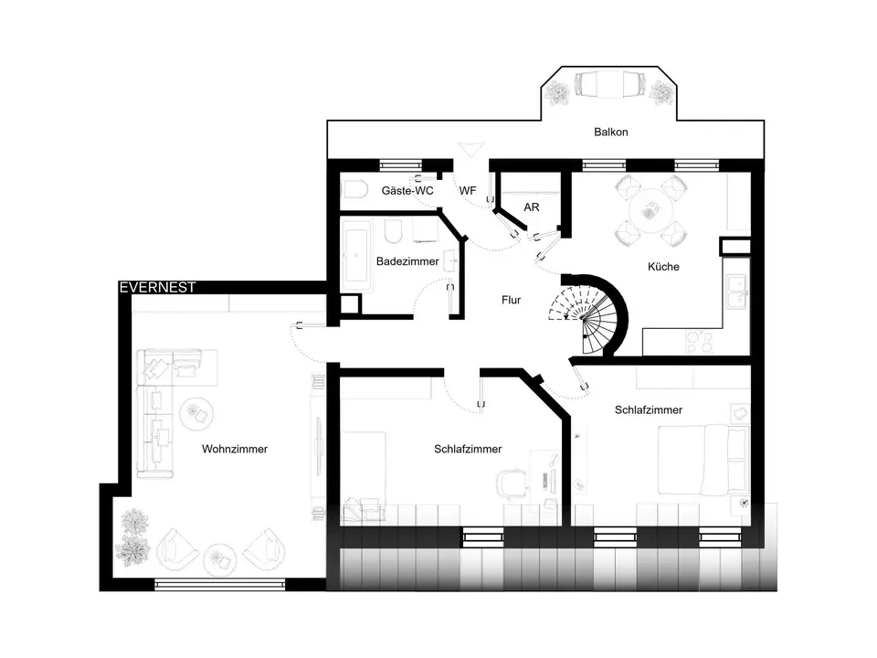 5 room apartment with 143 m² in Bamberg – Photo 9