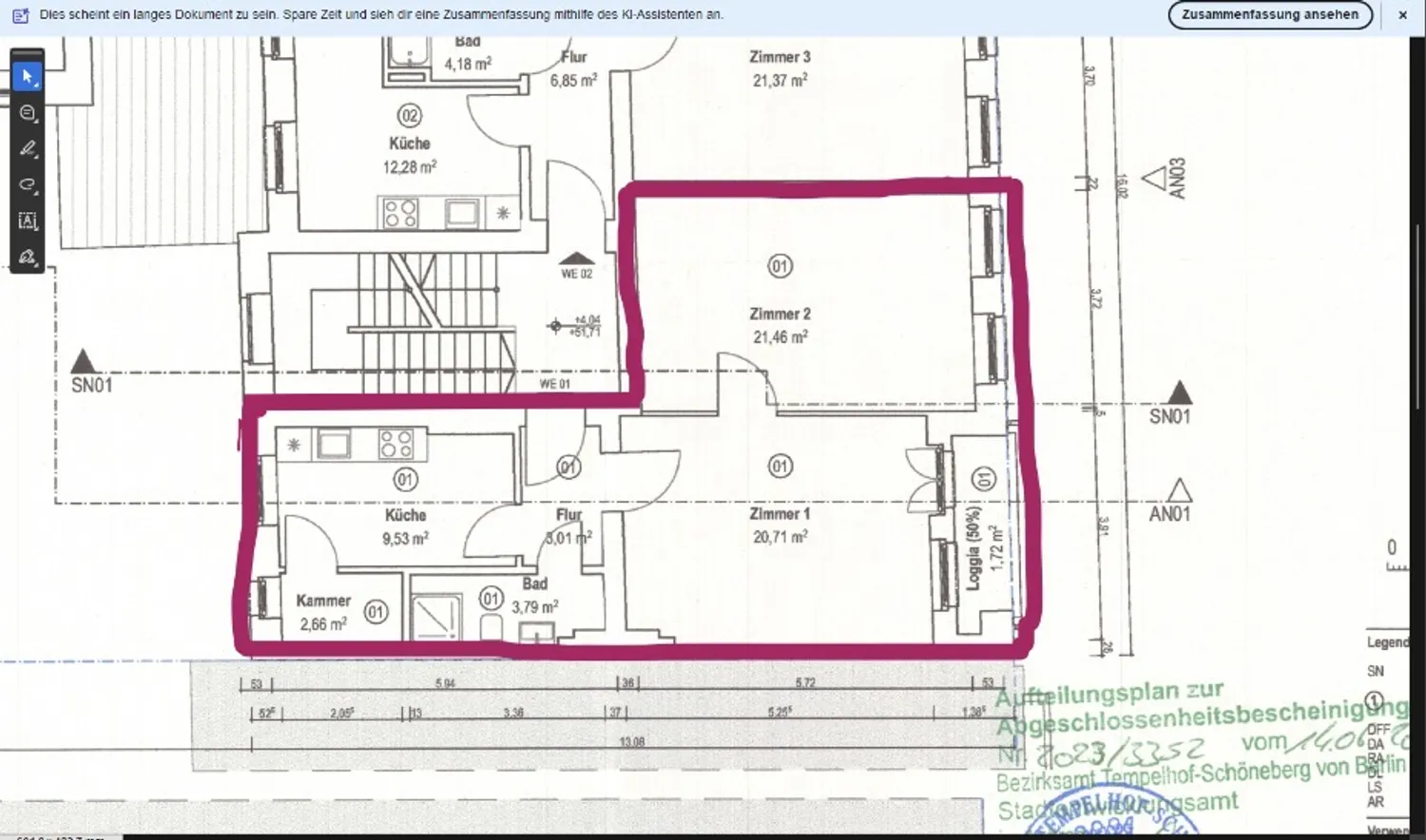 2 Zimmer Wohnung mit 63 m² in Berlin – Bild 12