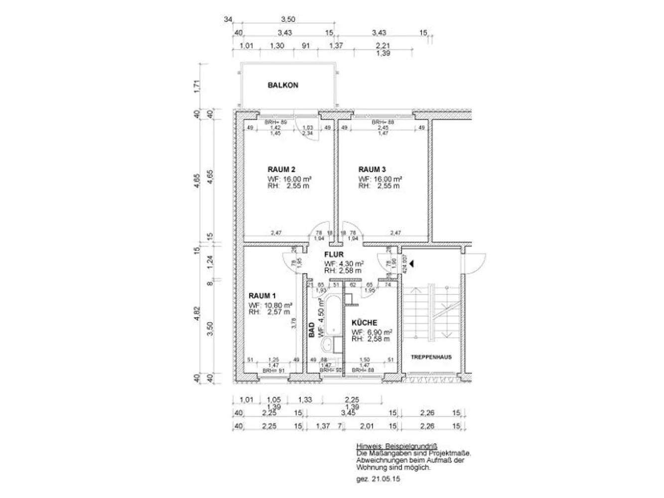 3 Zimmer Wohnung mit 62 m² in Halle (Saale) – Bild 6